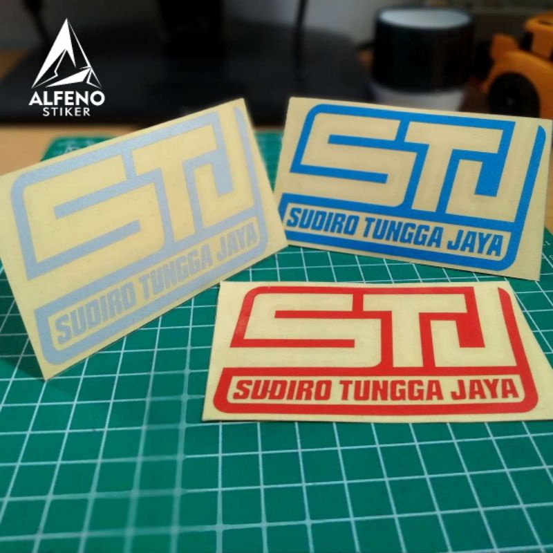 Stiker Logo STJ Sudiro Tungga Jaya | Cutting Sticker