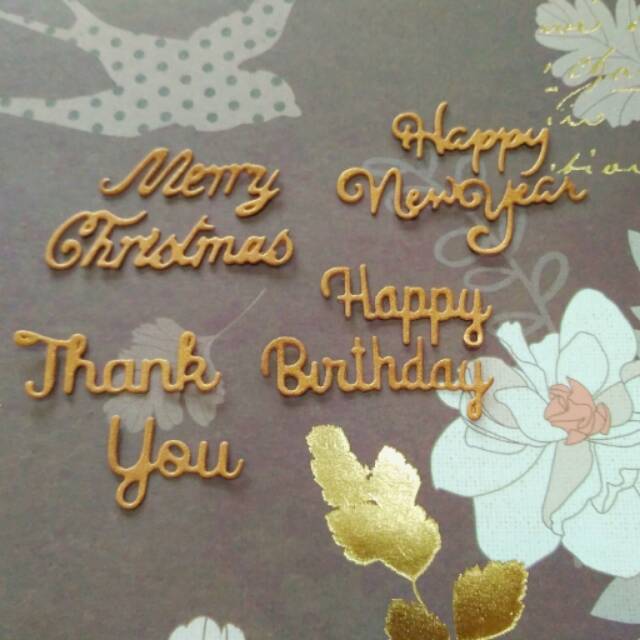 

Diecut Scrapbook Ucapan