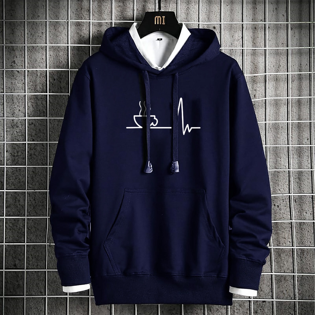 bisa COD / polile781 - HOODIE KOPI / sweater lengan panjang / fashion pria distro / terlaris