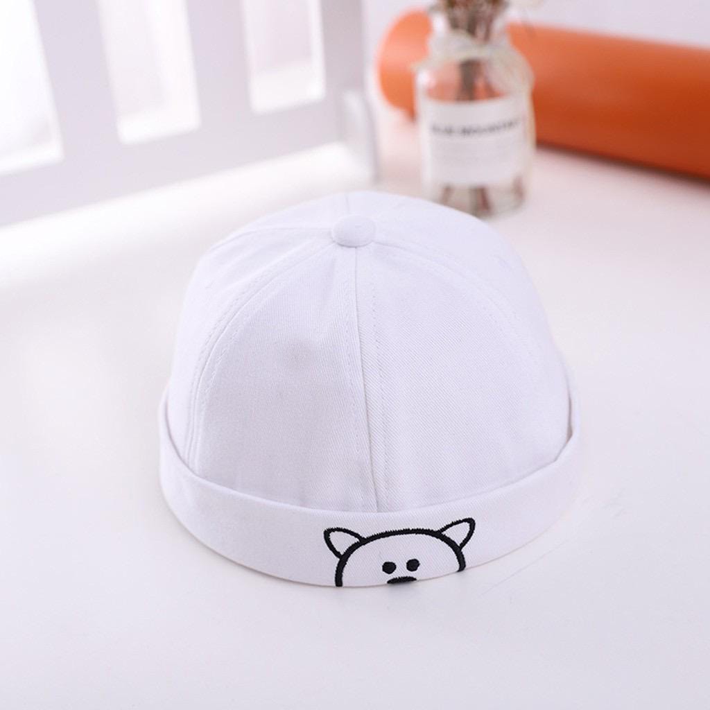 Kiddiwear TOPI BAYI MODEL PECI BUNTUNG FASHION HAT BAYI MOTIF BEAR UNISEX MIKI HAT BEAR