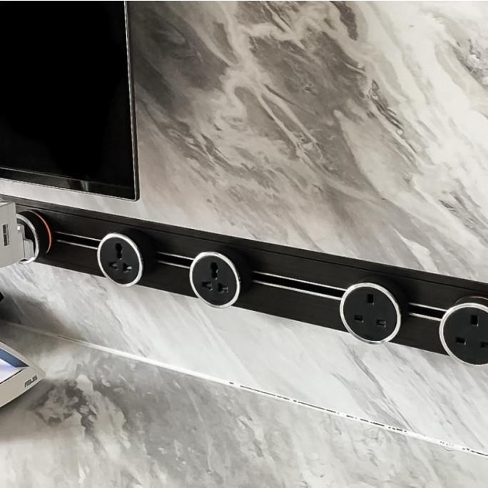 Line8 Stop Kontak Meja Kantor Meeting Table 2 Meter Eubiq ready shipping