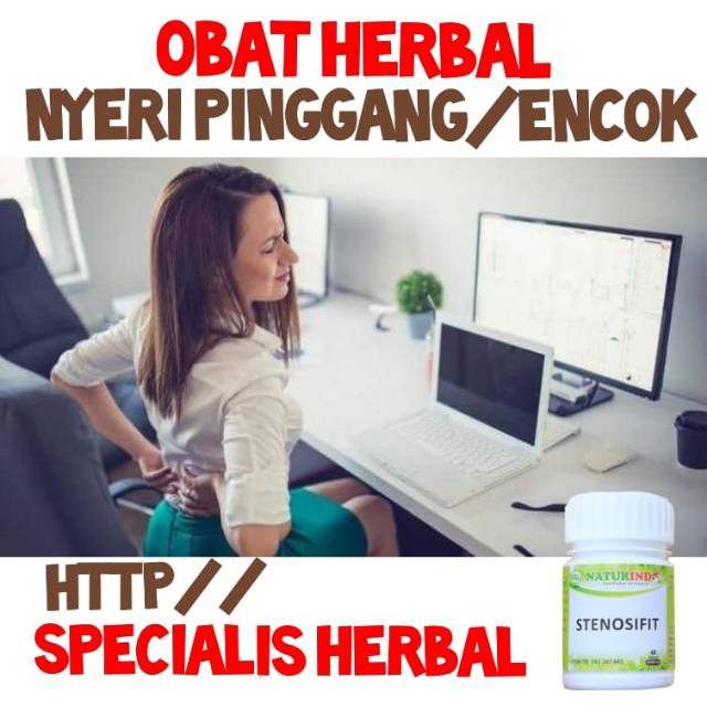 STENOSIFIT NATURINDO OBAT SPECIAL SARAF PINGGANG OBAT HERBAL SARAF PINGGANG ENCOK COD