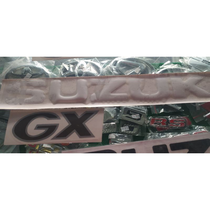 stiker suzuki katana dan GX