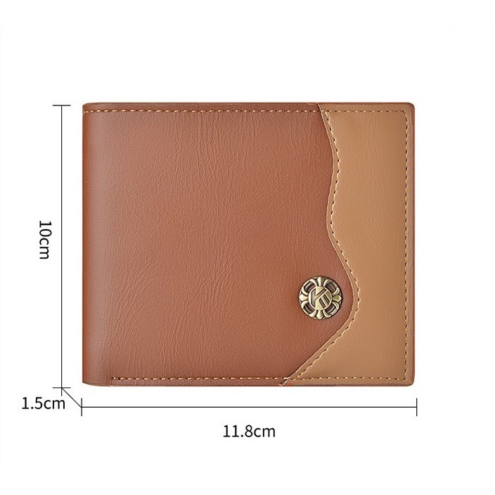 DOMPET IMPOR K3210 UANG PRIA TEBAL BAHAN SEMI KULIT DEABOLAR ORIGINAL WALLET PURSE