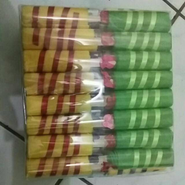 Souvenir pernikahan handuk mini lolipop