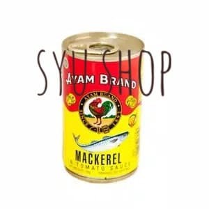 

Gg01Hh Ayam Brand Sarden Mackerel Sardines 155 Gr Kecil Ds01Gkk