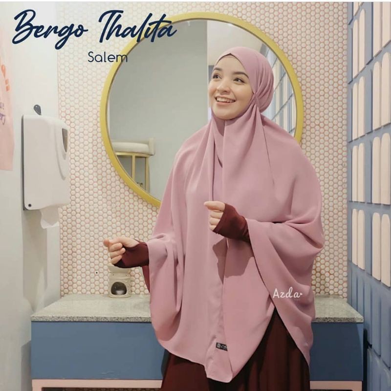 HIJAB TALI NON PET//HIJAB MARYAM JUMBO//BERGO MARYAM SYAR'I