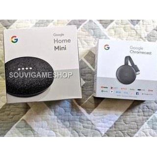 chromecast and home mini bundle