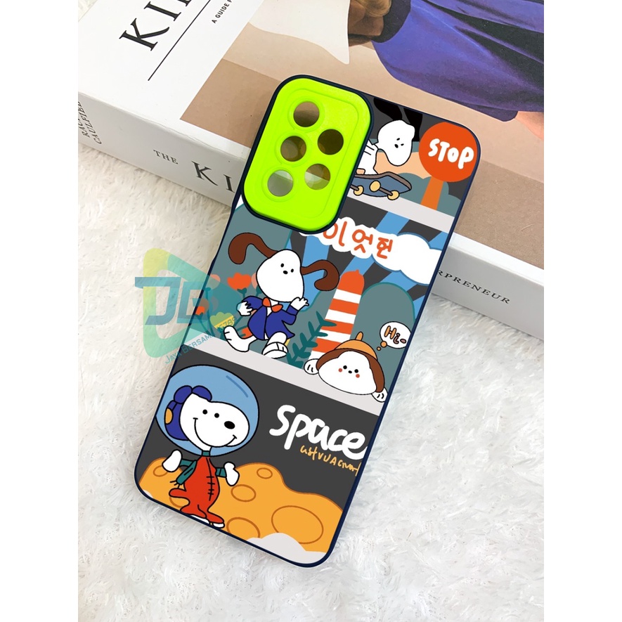 SOFTCASE NALLE SILIKON 2IN1 CAMERA PROTECTION SNOPY OPPO VIVO SAMSUNG REALME XIAOMI IPHONE FOR ALL TYPE JB5904