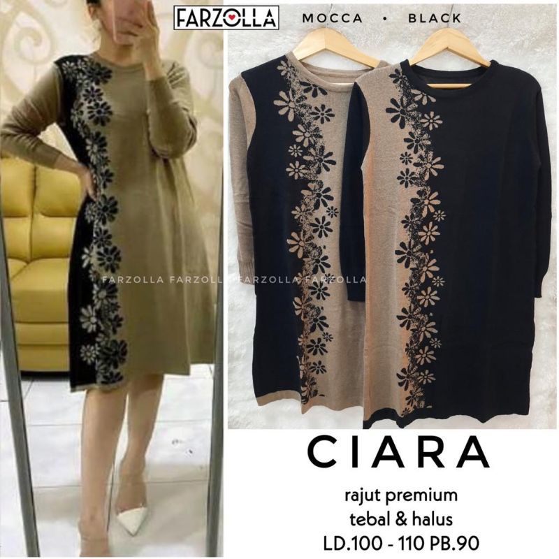 BAJU TUNIK RAJUT TERBARU / TUNIK RAJUT KEKINIAN MURAH / RAJUT LENGAN PANJANG MUSLIMAH / TUNIK DEWASA