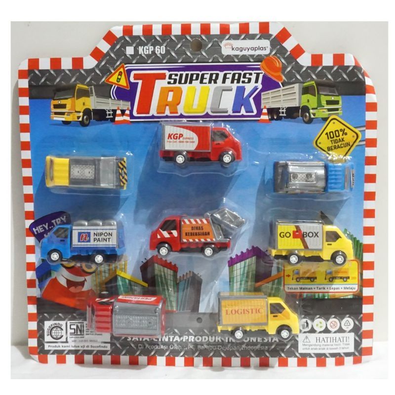 MAINAN TRUCK KARGO MINIATUR TRUCK KARGO KGP 60