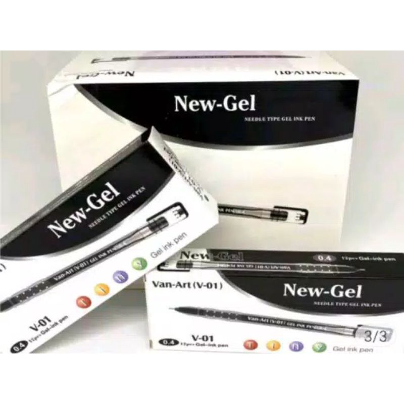 

BOLPEN/BOLPOIN NEW GEL VAN-ART V-01