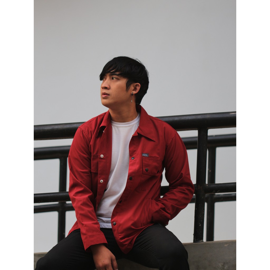 (Bisa COD) Jaket Semi Parka Kanvas TR//Trucker Canvas//Jaket Kanvas//Jacket Canvas-5