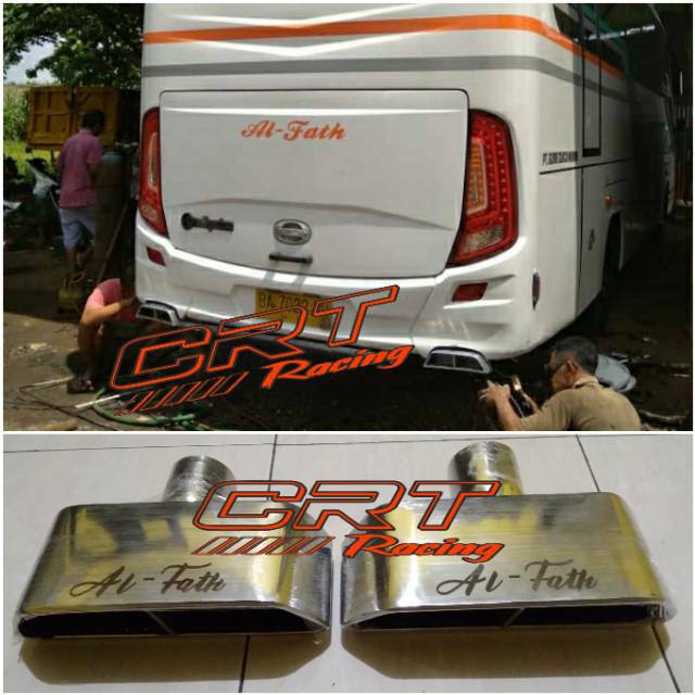 KNALPOT BUS MEDIUM SUARA SUOSSS