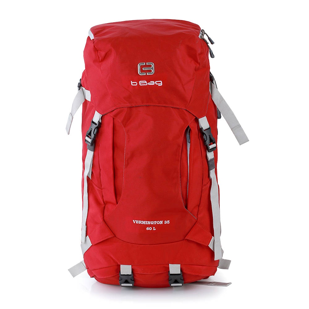 Justrue Carrier 60 Liter Tas Gunung 60L Tas Ransel Outdoor Merah 200