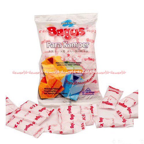 Bagus Para Kamper 300gr Pengharum Lemari Paradichlorabenzene Kampers Bungkus Satuan Breathable Wrap Penghilang Bau Nyengat Bagus Campers