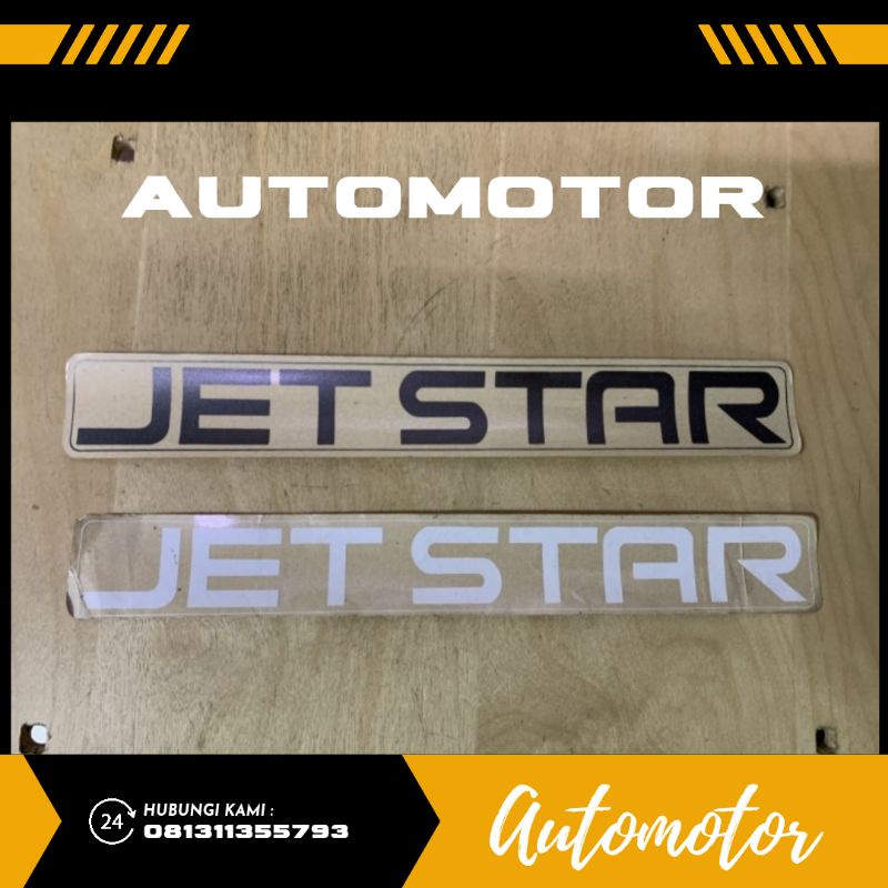 Sticker Jetstar /Stiker Jetsar
