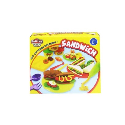 Fundoh 28137 Sandwich Mainan Edukasi Cetakan Lilin