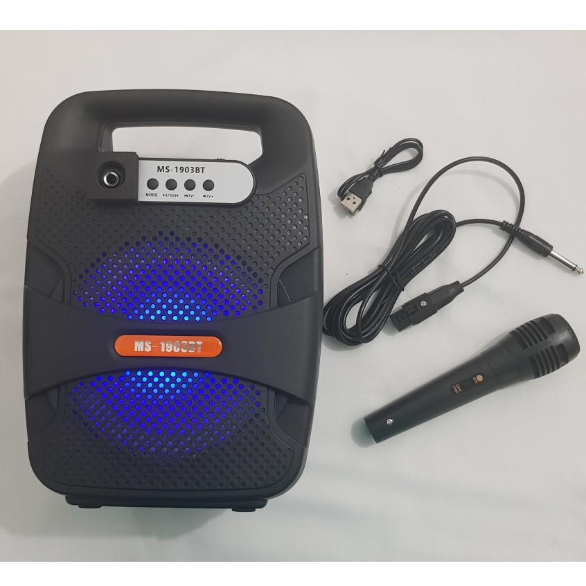 Speaker Multmedia Mobile 6 5 Inch Ms 1903bt Shopee Indonesia