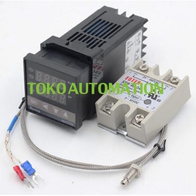 Pid Pid Rex C100 C-100 Temperature Thermostat Thermocouple Controller Aa88