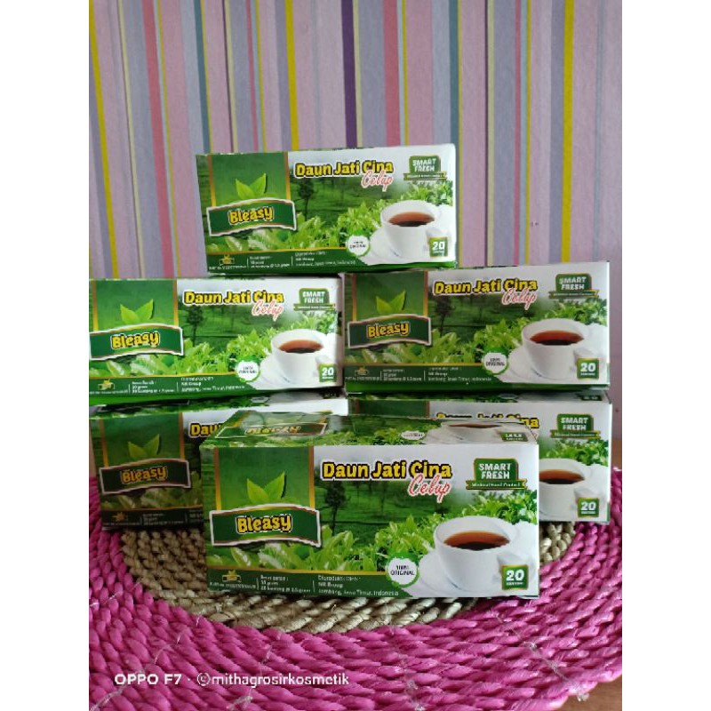 

teh celup jati cina (teh pelangsing)