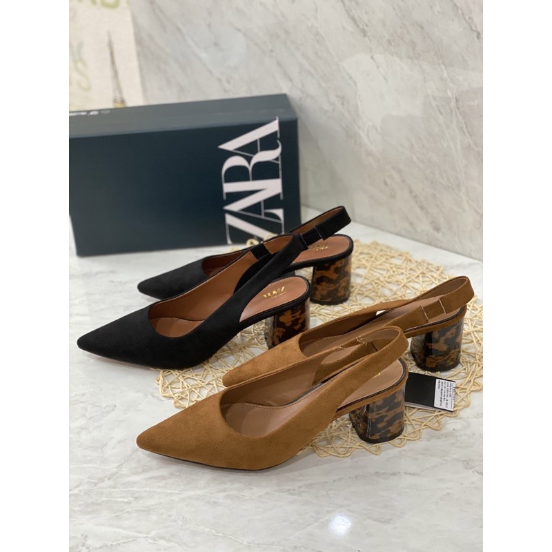 ( FREE PAPPERBAG ) COD SEPATU WANITA | ZARA ZS060 SLINGBACK