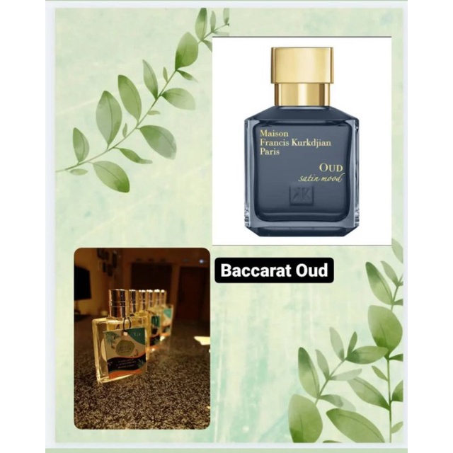 Inspired Parfume Baccarat Oud