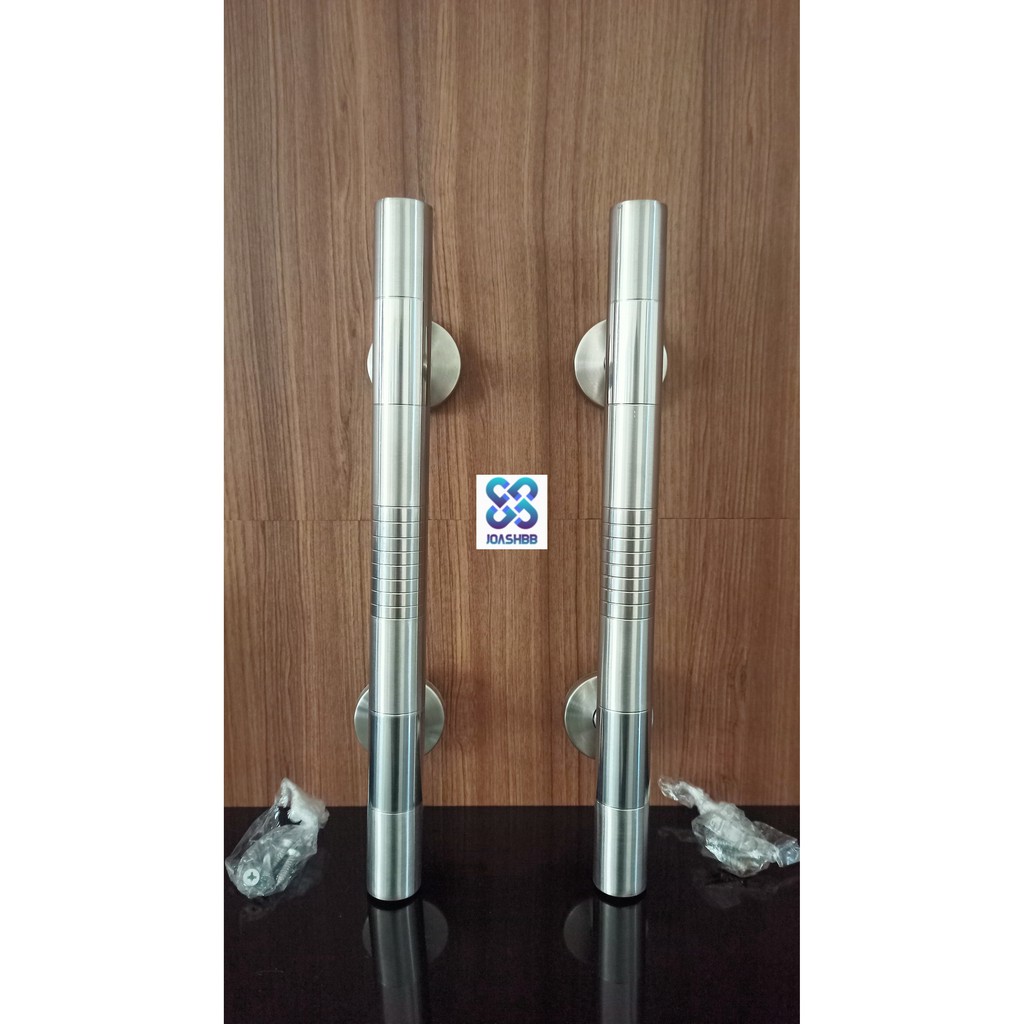 Tarikan Pintu Stainless 30cm, Handle pintu Stainless 30cm tebal 2.5cm Nishan / Gagang Pintu