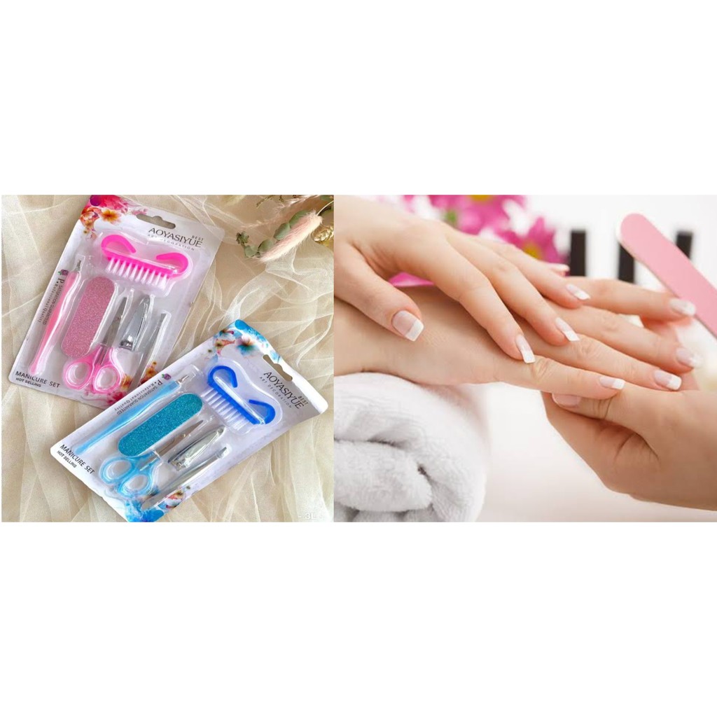 Paket Menicure Pedicure 6 in 1 / Paket Set Pedimeni