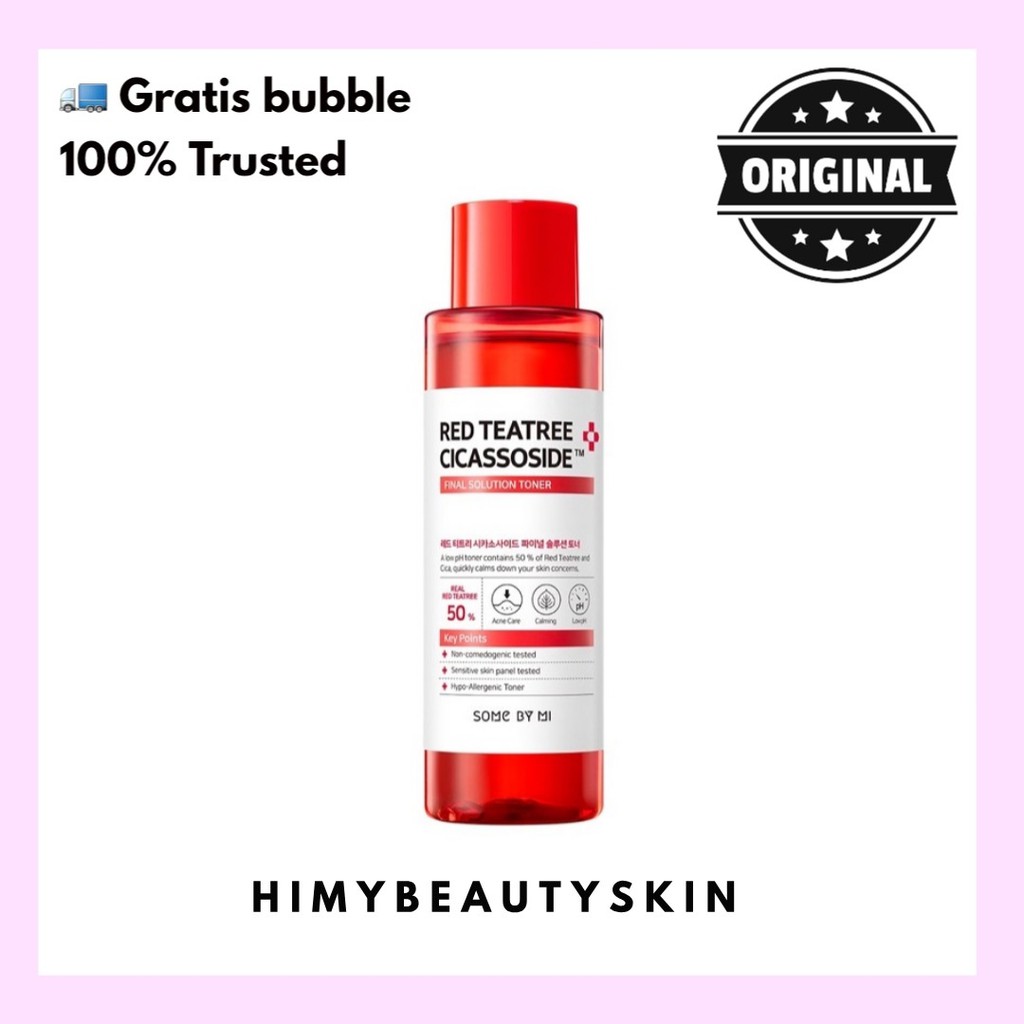 HIMY - SOMEBYMI some by mi  RED TEATREE CICASSOSIDE TONER 150ML original