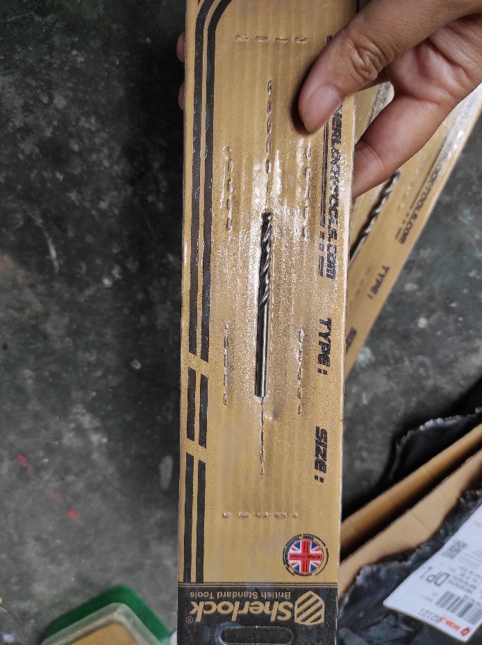 Sherlock Mata Bor Besi Hssco 5 Mm (bisa Untuk Stainless Steel)