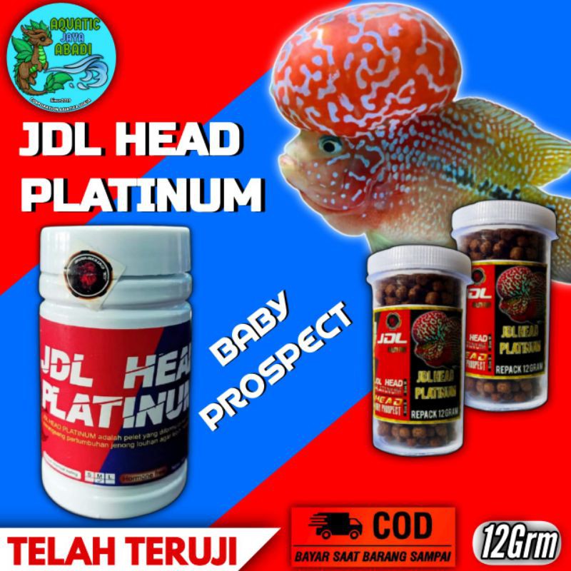 Pelet JDL Head Platinum 12 Gram