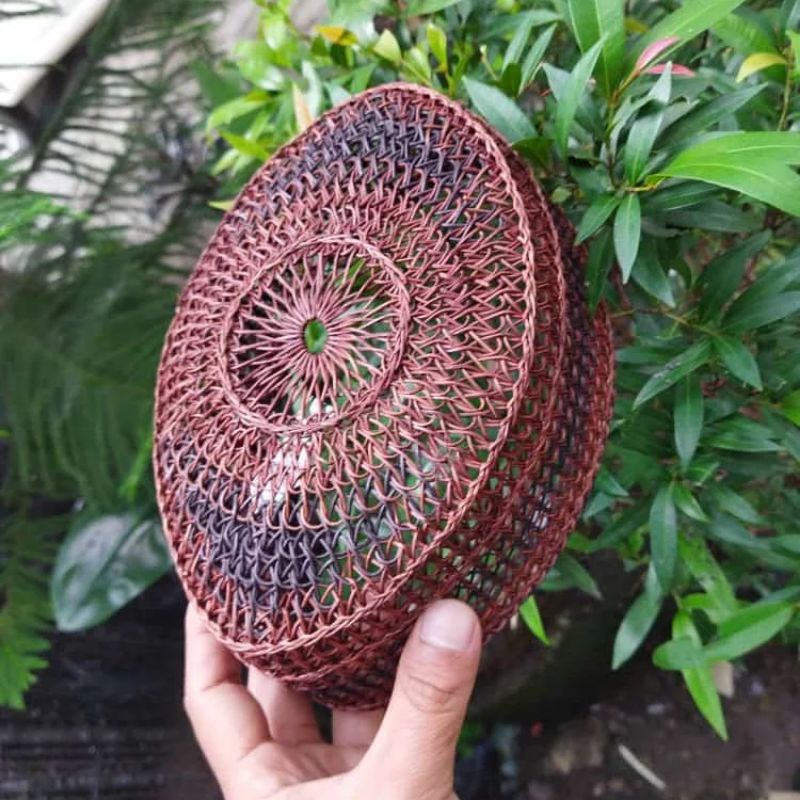 Kopiah Peci Songkok Rotan Asli Kalimantan Murah