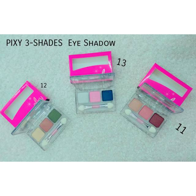 (BISA COD) Pixy 3 Shades Eyeshadow