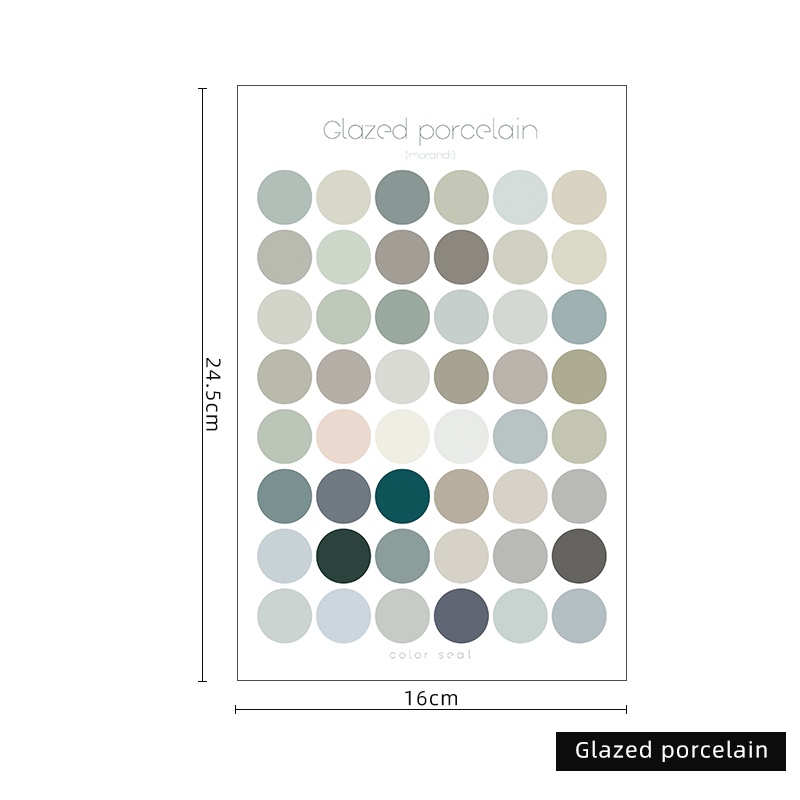 

SWEETIES - STICKER BULAT GLAZED PROCELAIN IMPOR STIKER