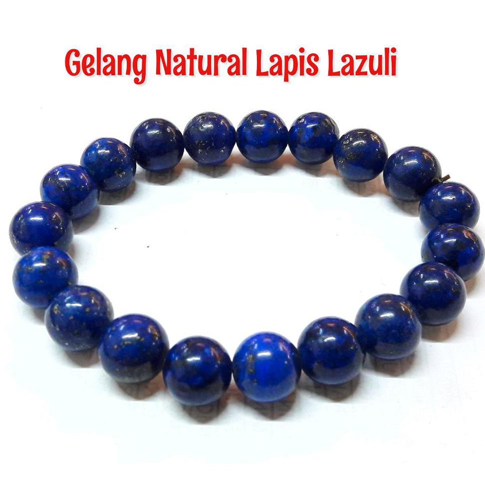 Sale Gelang Natural Lapis Lazuli Serat Emas. Cakep Banget Birunya. Asli Dari Alam Tanpa Pewarnaan