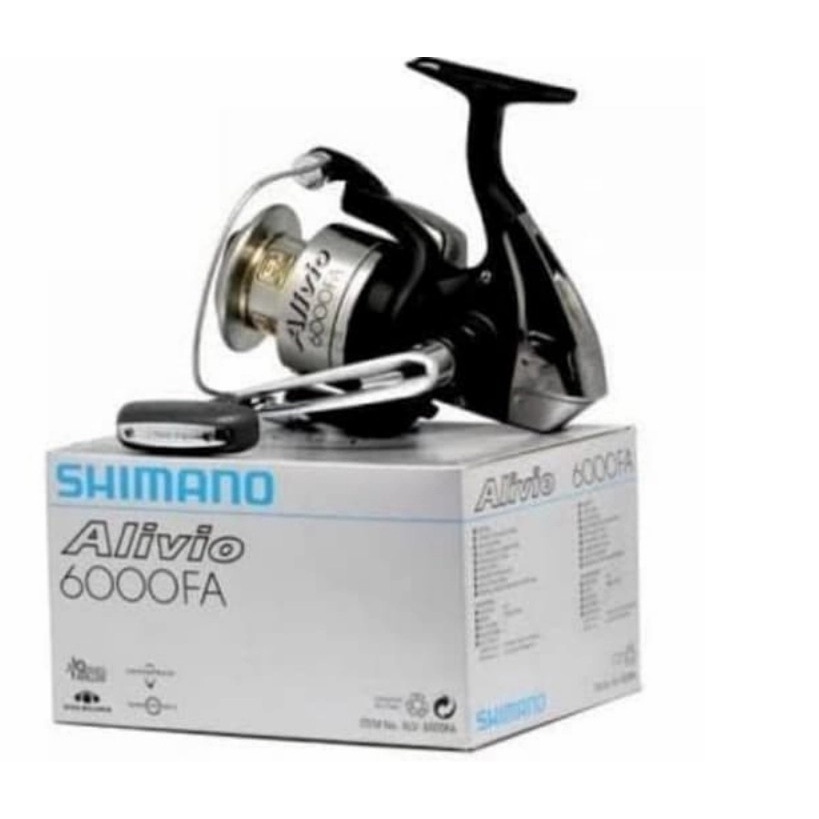 Reel Shimano Alivio 6000 FA 10000 FA 6000FA 10000FA pancing laut - 6000FA