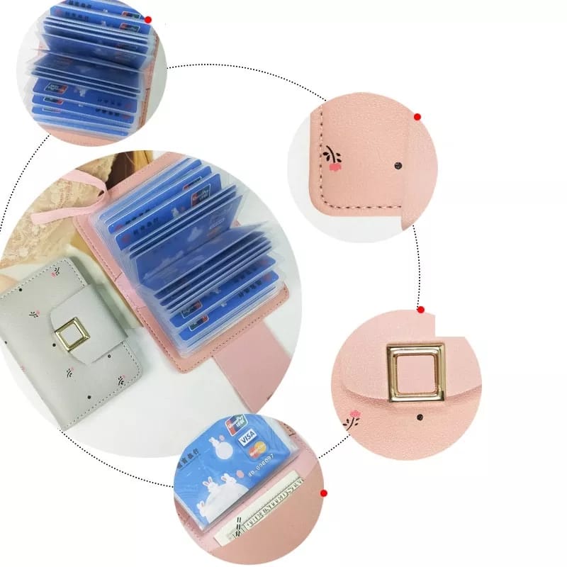 (COD) DOMPET KARTU DOMPET IMPORT WANITA MURAH HOLDER CARD MALLSHOPPING