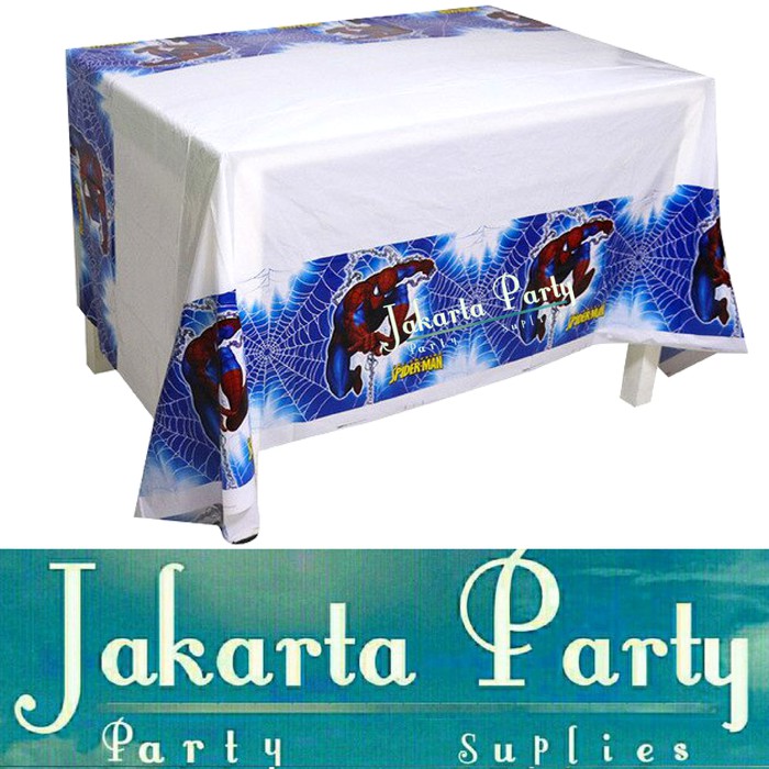 Table Cover Motif Spiderman / Taplak Meja Karakter Spiderman