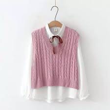 VEST Rajut Cable premium 7 get l Sweater Rajut l Pakaian Rajut Wanita l Atasan Wanita l Rajut Murah