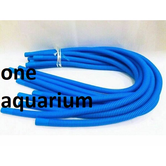 Aquarium-Aksesoris- Selang Spiral Biru Panjang 60Cm Aquarium -Aksesoris-Aquarium.