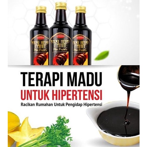 Ar Rohmah Madu Hitam Pahit Plus Propolis Asli 470gr