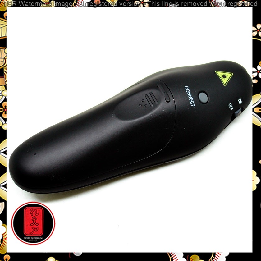 Taffware RF Wireless Laser Presenter Model - VZ2269 - Black