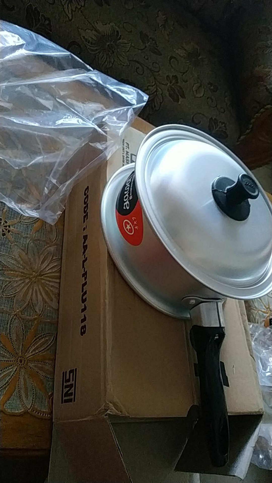 Maspion Alu Panci Susu Aluminium Lucky 18cm  / Panci Rebus Indomie / Tumis