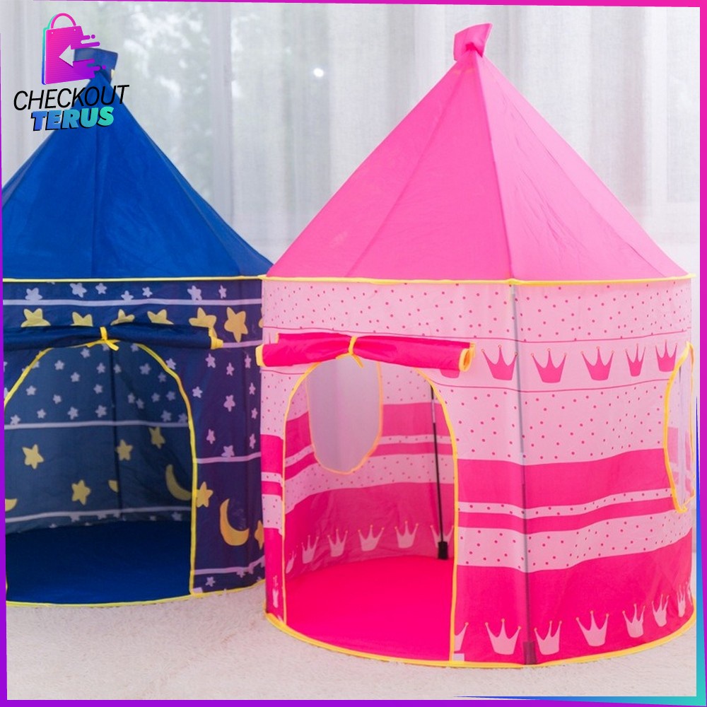 CT M128 M129 Tenda Mainan Anak Model Rumah Tenda Castle Anak Mainan Rumah Rumahan Tenda Anak Rumah Anak