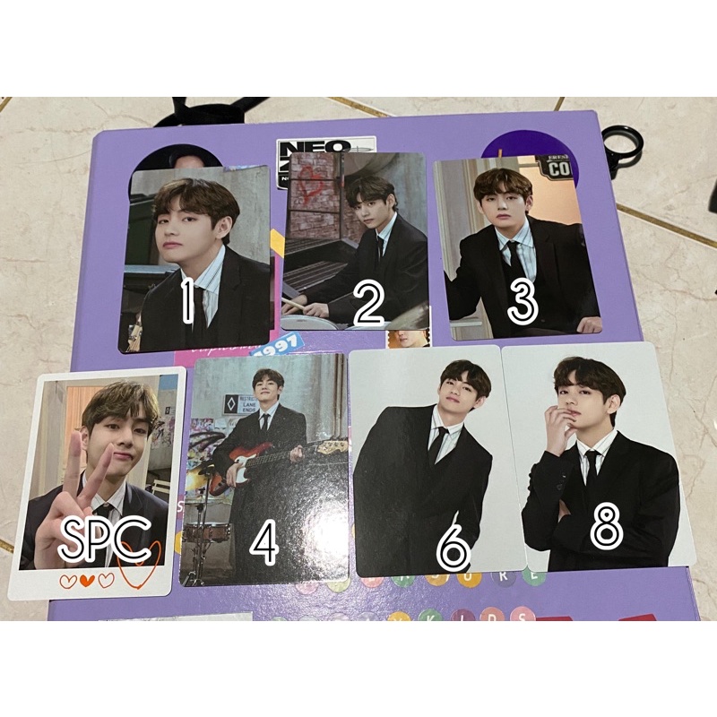 Ready stock BTS Permission to dance pc mpc sharing Jimin V Taehyung Jungkook official