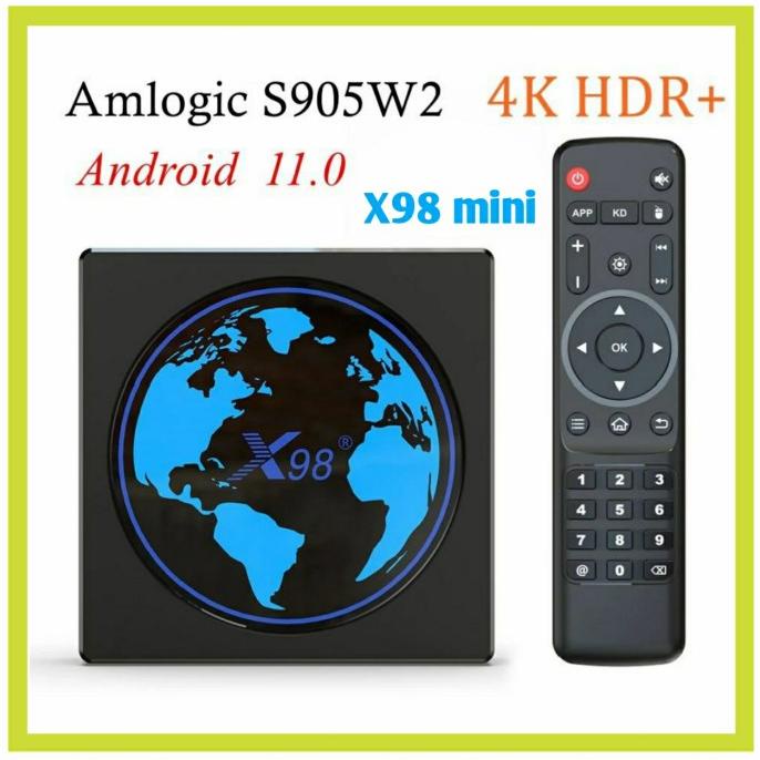 X96 Mate Smart Tv Box Android 10 4GB/32GB, 2GB/16GB Allwinner H616 4K