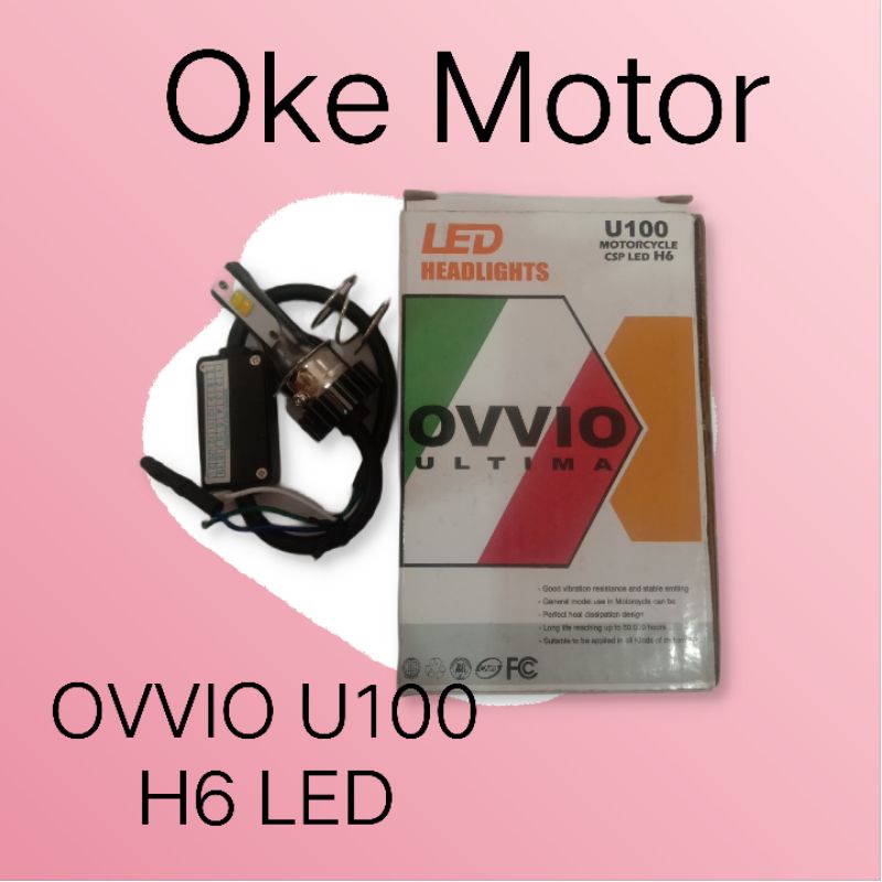 BOHLAM LAMPU OVVIO U100 H6 LED CSP