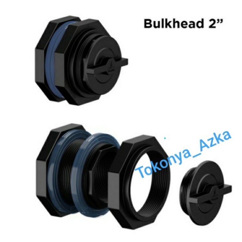 Bulkhead PENGUIN/Mur Toren/Mur Tandon PENGUIN 2 inch