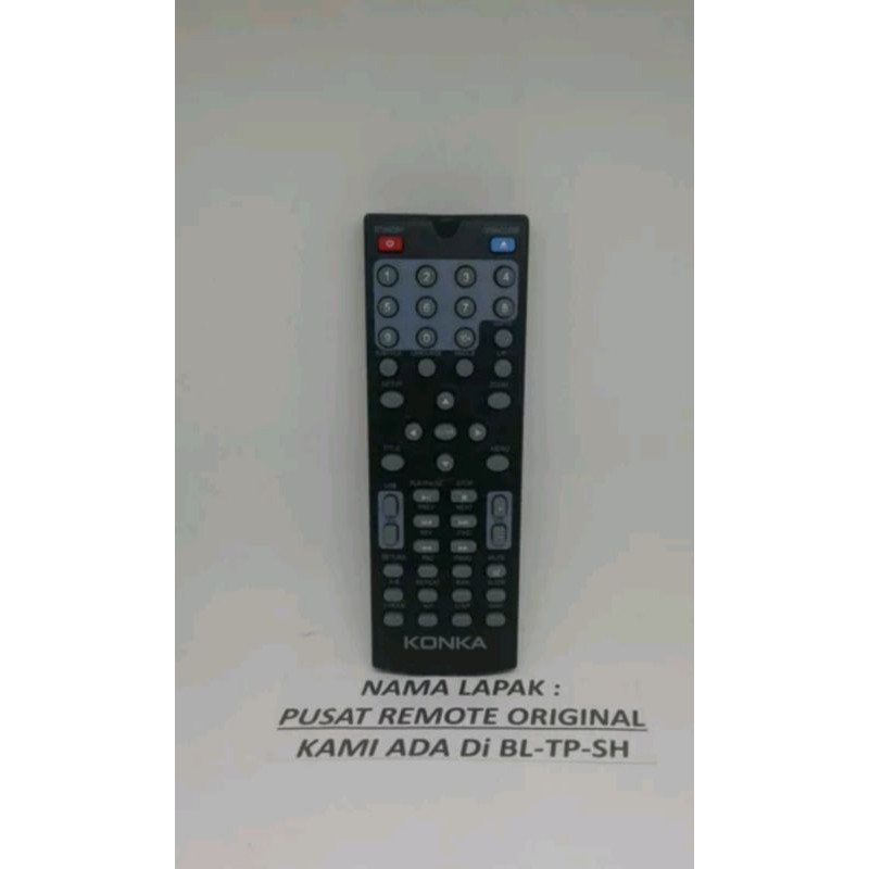 REMOTE REMOT DVD PLAYER KONKA ORIGINAL ASLI